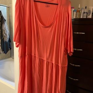 Coral Lane Bryant babydoll top